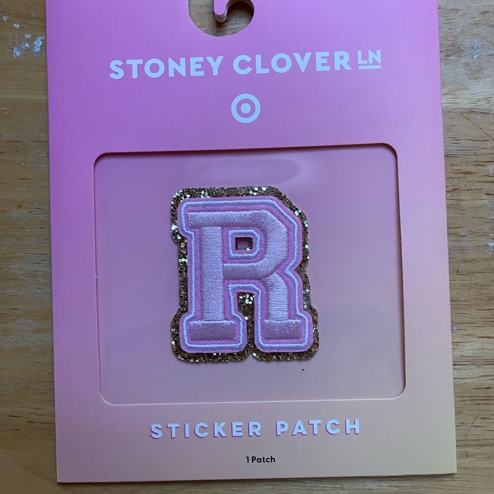 Stoney Clover Lane x Target Varsity R Sticker Patch